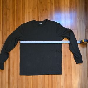 American Giant Men's Dark Long Sleeve Tee